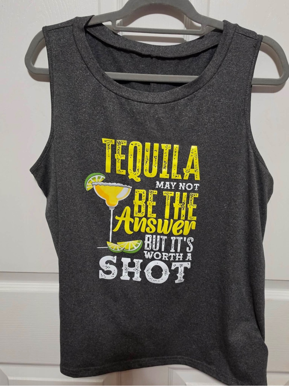 SHEIN Curve Charcoal Gray Plus Size 2XL Top